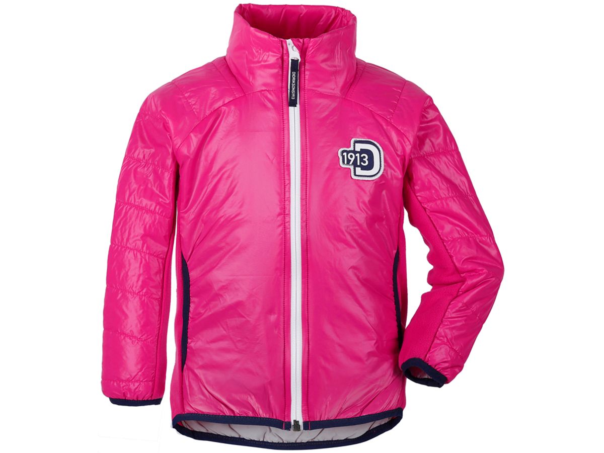 Didriksons Råne Kids Jacket - Fiberjakke Børn - Pink - 140