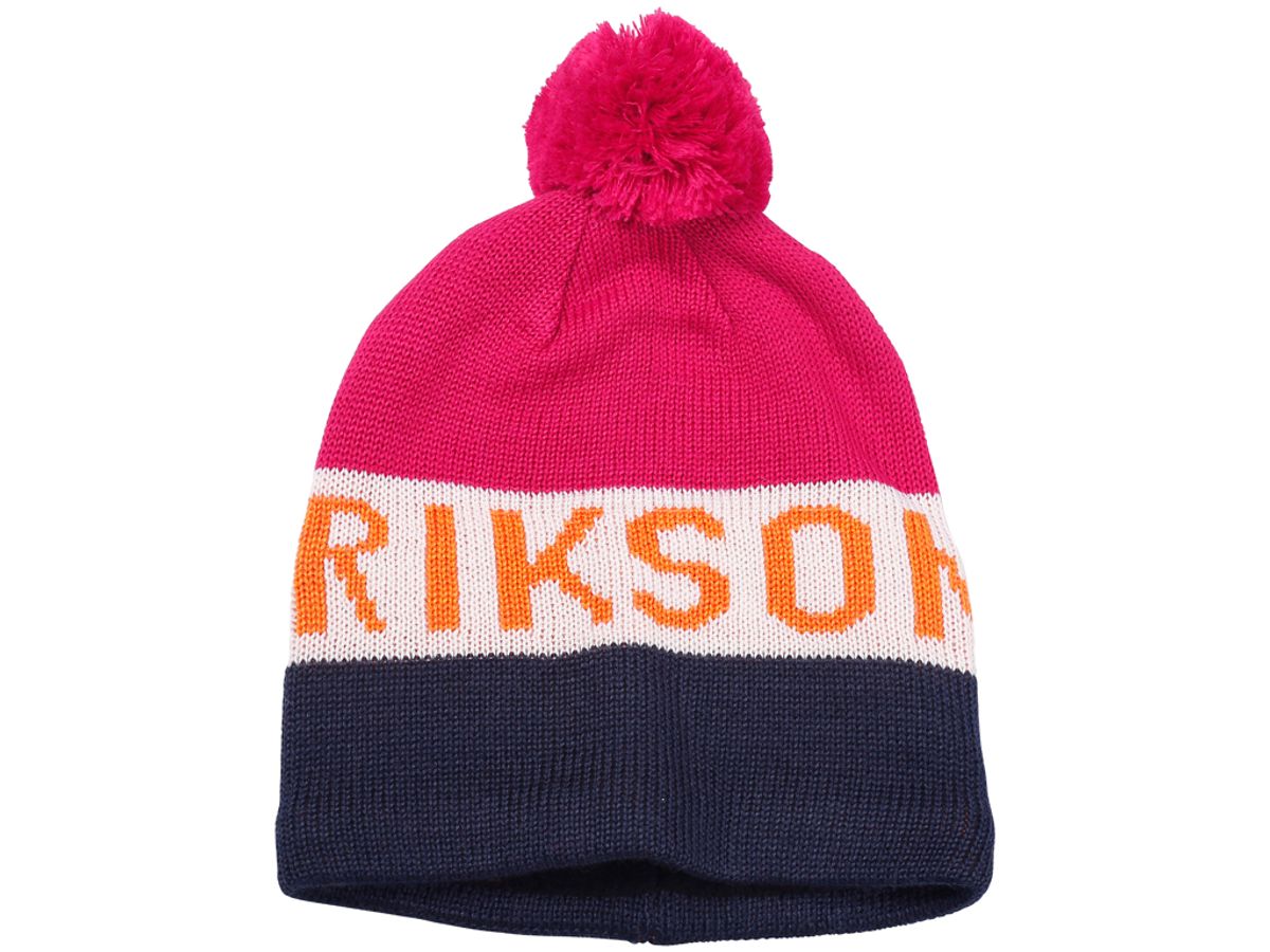 Didriksons Tomba Knitted Kids Beanie - Hue Børn - Pink - Str. 48/50