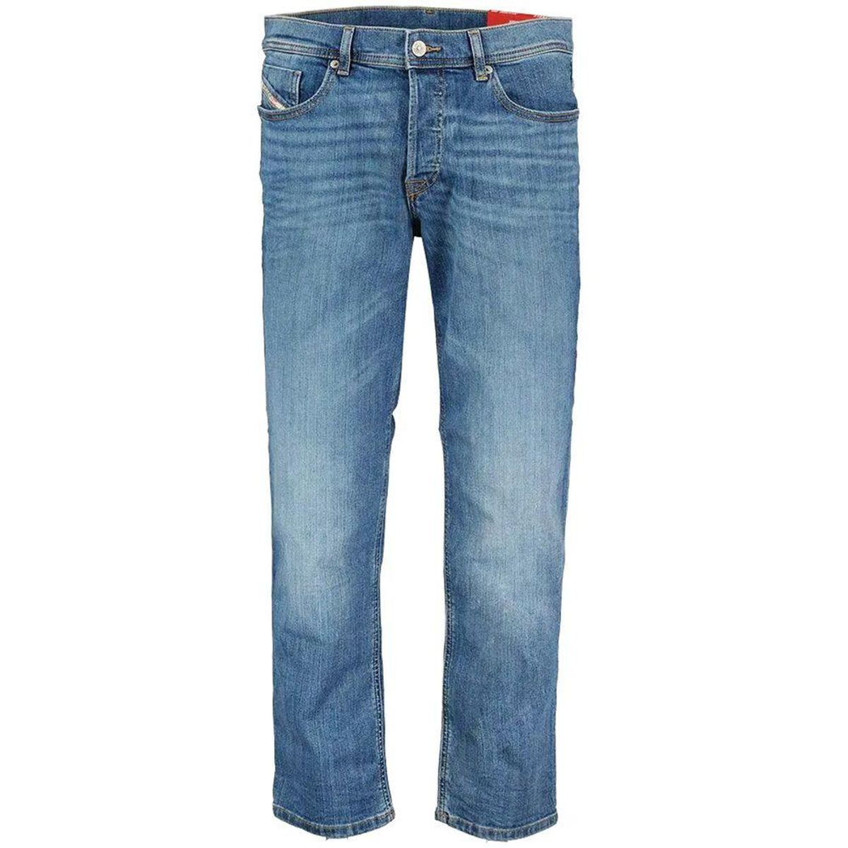 Diesel Blue Cotton Jeans & Pants