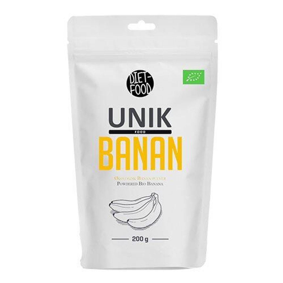 Diet-food Banan Pulver Ø, 200g