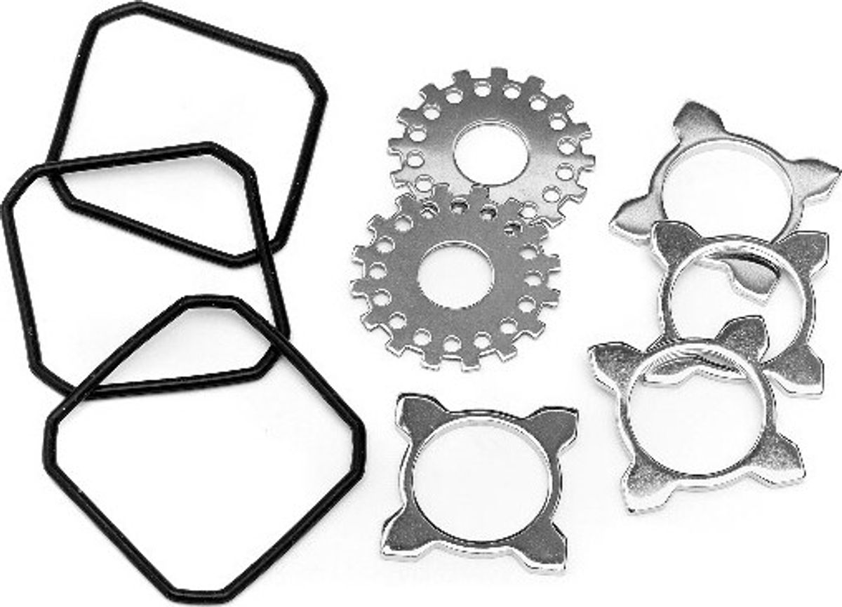 Diff Washer Set (for #85427 Alloy Diff Case Set) - Hp87474 - Hpi Racing