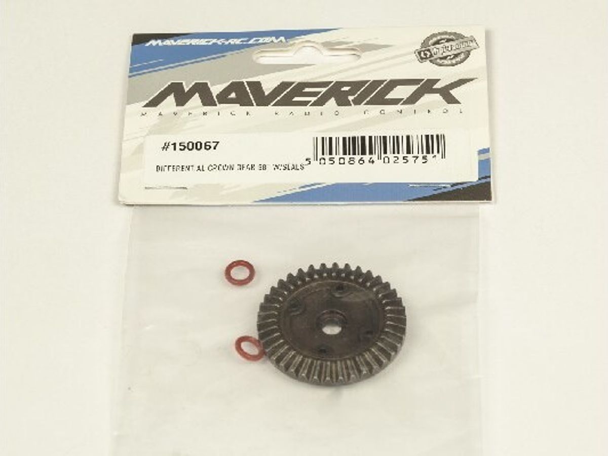 Differential Crown Gear 38t W/seals - Mv150067 - Maverick Rc