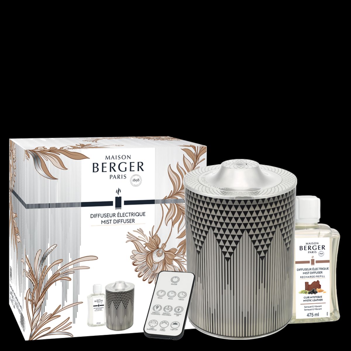 DIFFUSER EVANESCENCE & DUFTEN MYSTIC LEATHER - Elektronisk Mist diffuser - Maison Berger Paris - StudioBuus