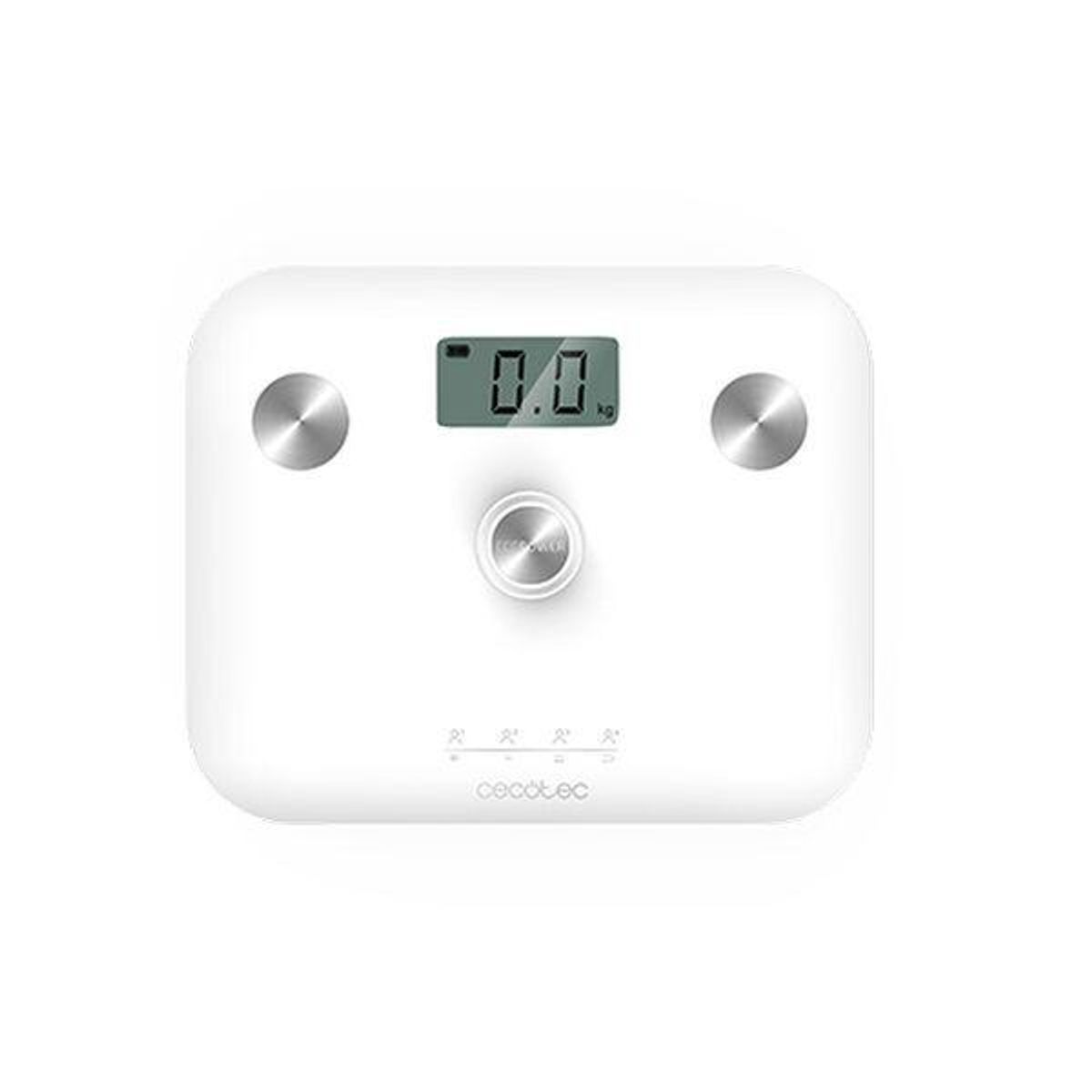 Digital badevægt EcoPower 10100 Full Healthy LCD 180 kg Hvid