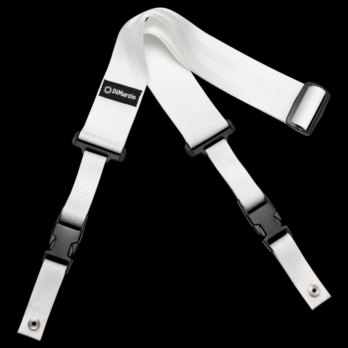 DiMarzio DD2200 Cliplock strap - White