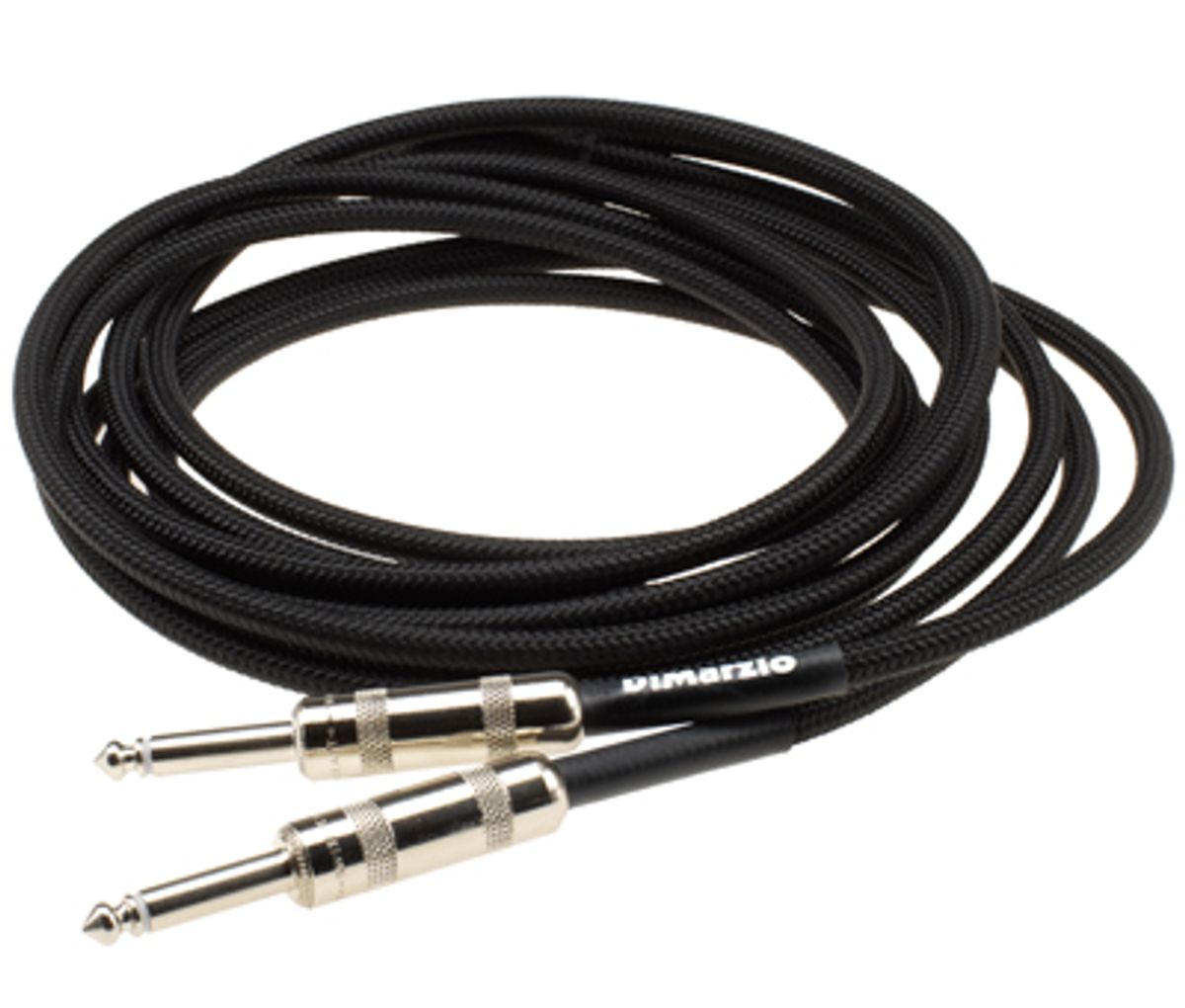 DiMarzio EP1710SSBK Instrumentkabel 3M - Sort