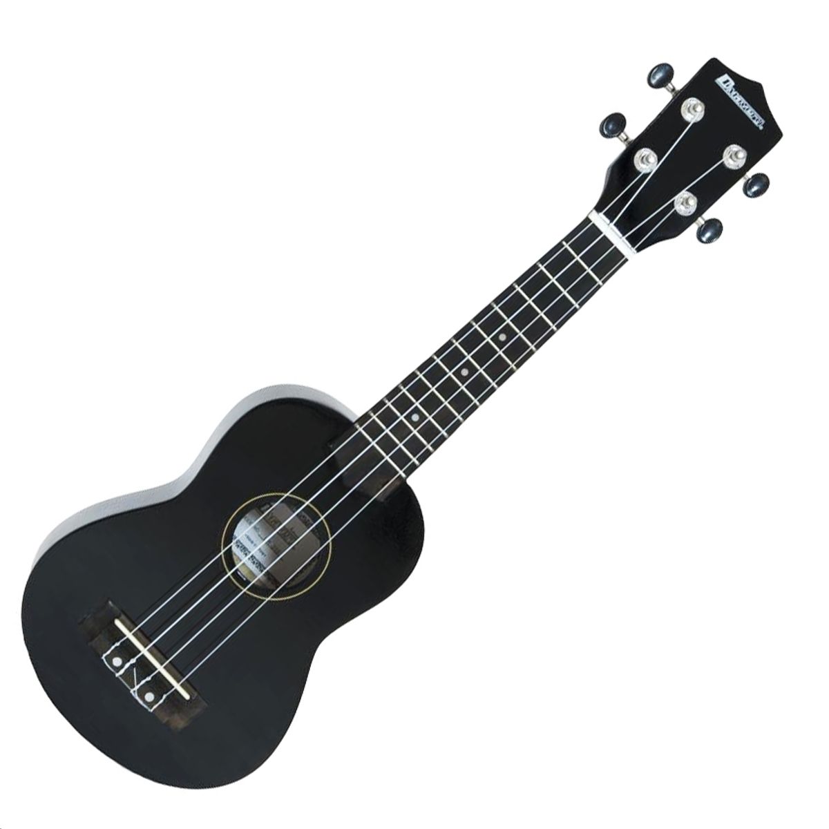 DiMavery UK-200 Sopran Ukulele (Sort)