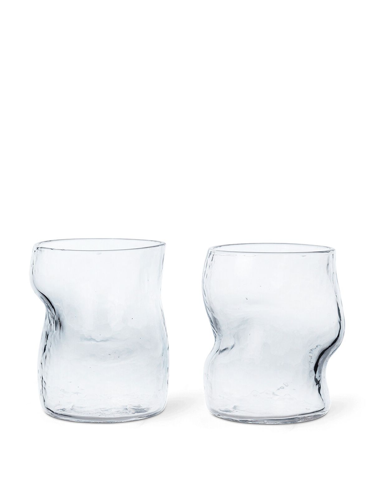 Dimple Glass, set of 2 fra Ferm Living