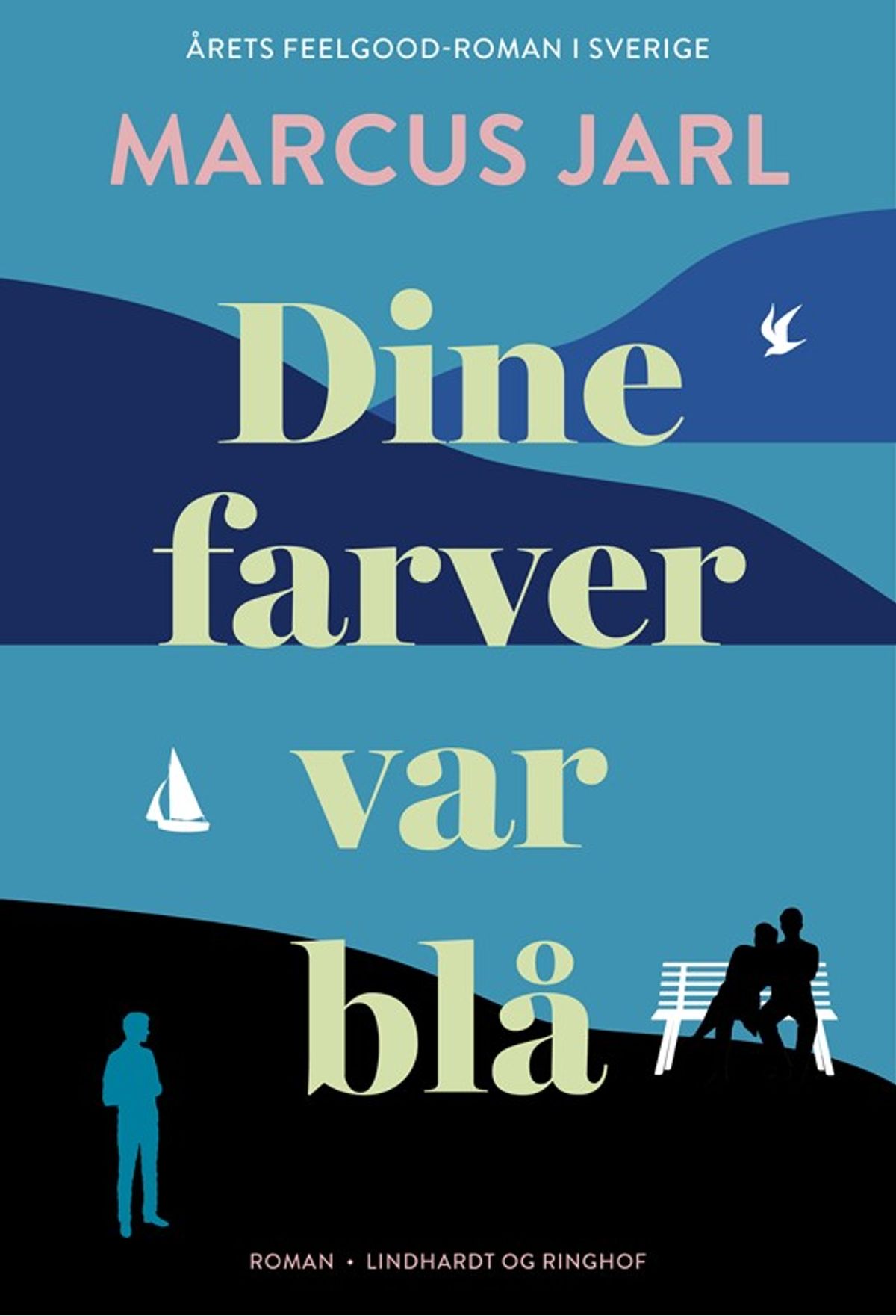 Dine farver var blå