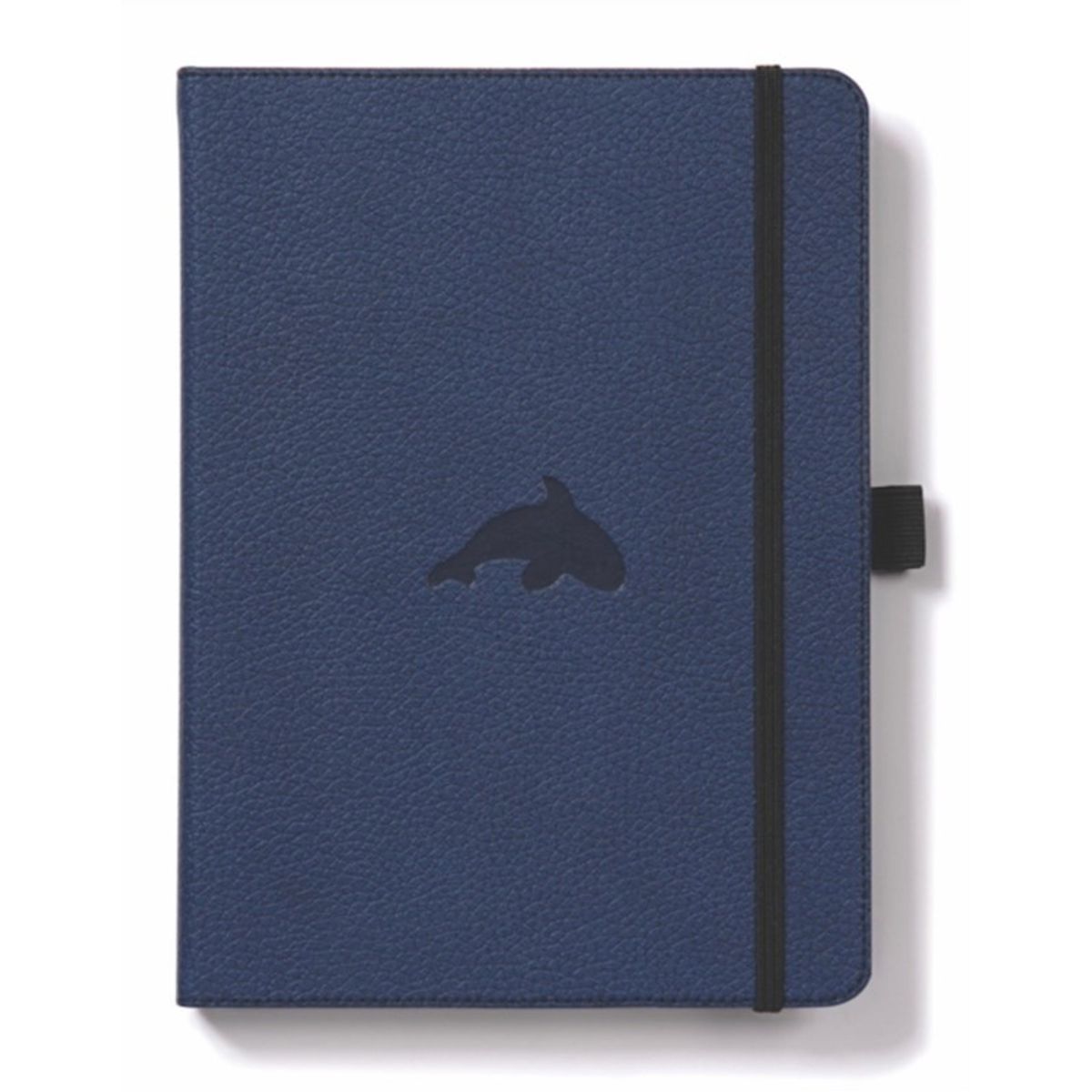 Dingbats A5+ Wildlife Blue Whale Notebook - Dotted