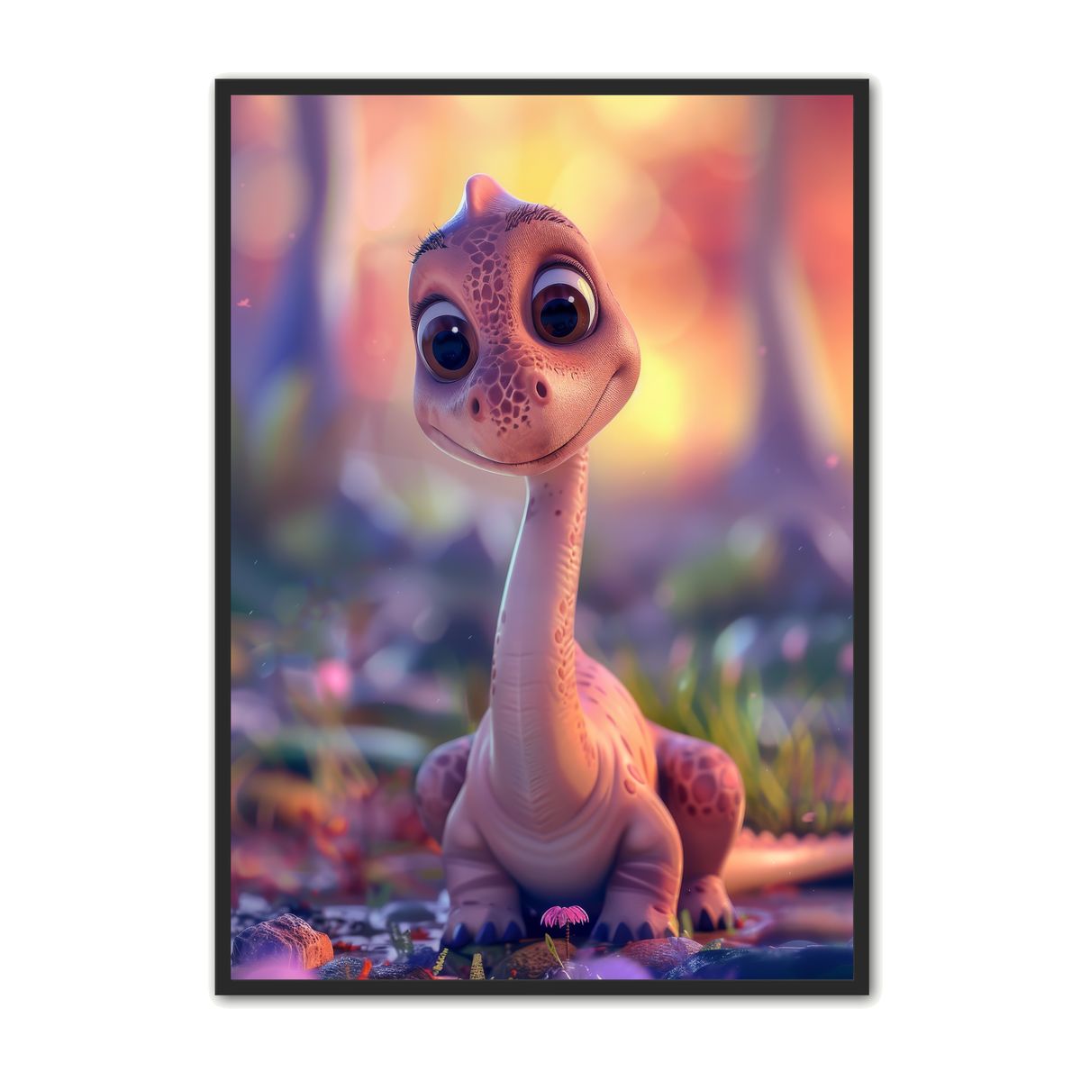 Dinosaur Plakat 18 - Brneplakat 30 x 40 cm