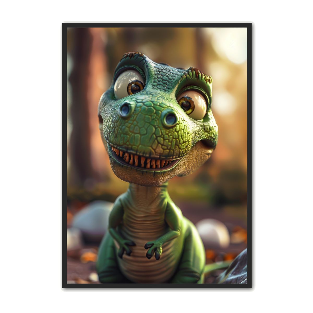 Dinosaur Plakat 19 - Brneplakat 30 x 40 cm