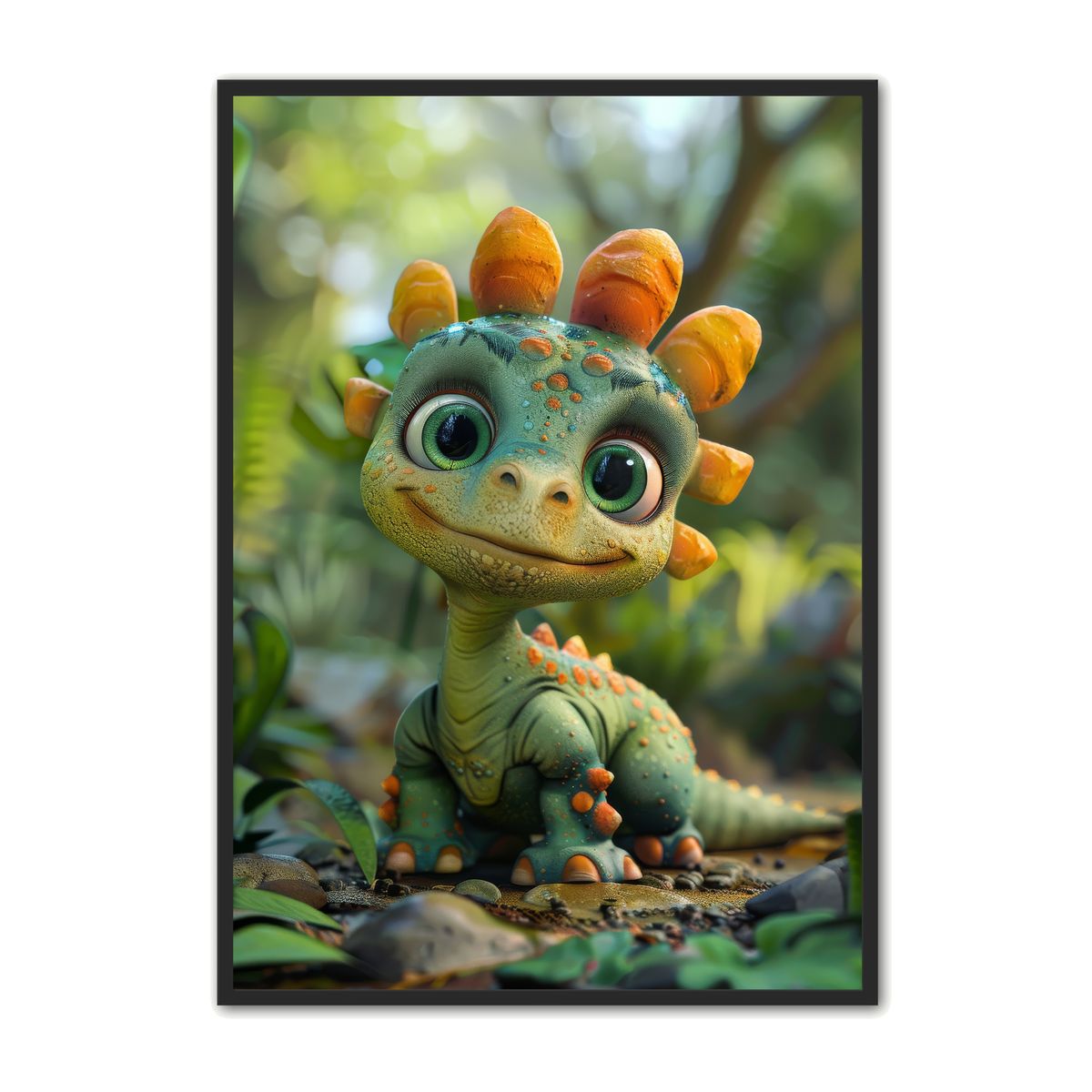 Dinosaur Plakat 21 - Brneplakat 50 x 70 cm (B2)