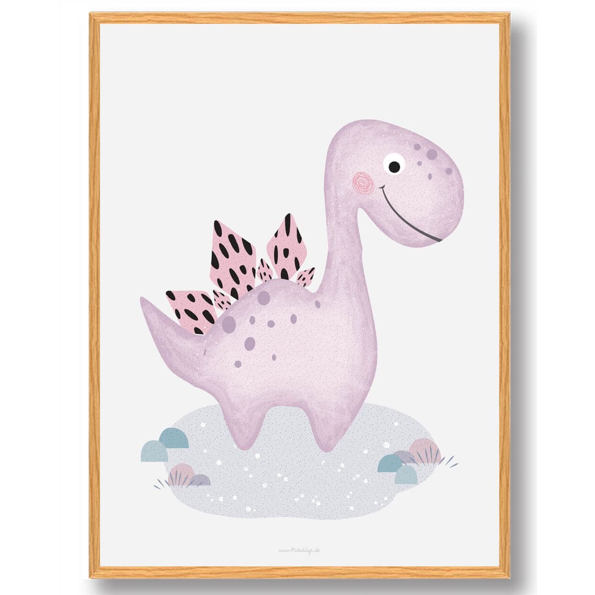 Dinosaur plakat (Størrelse: M - 30x40cm)