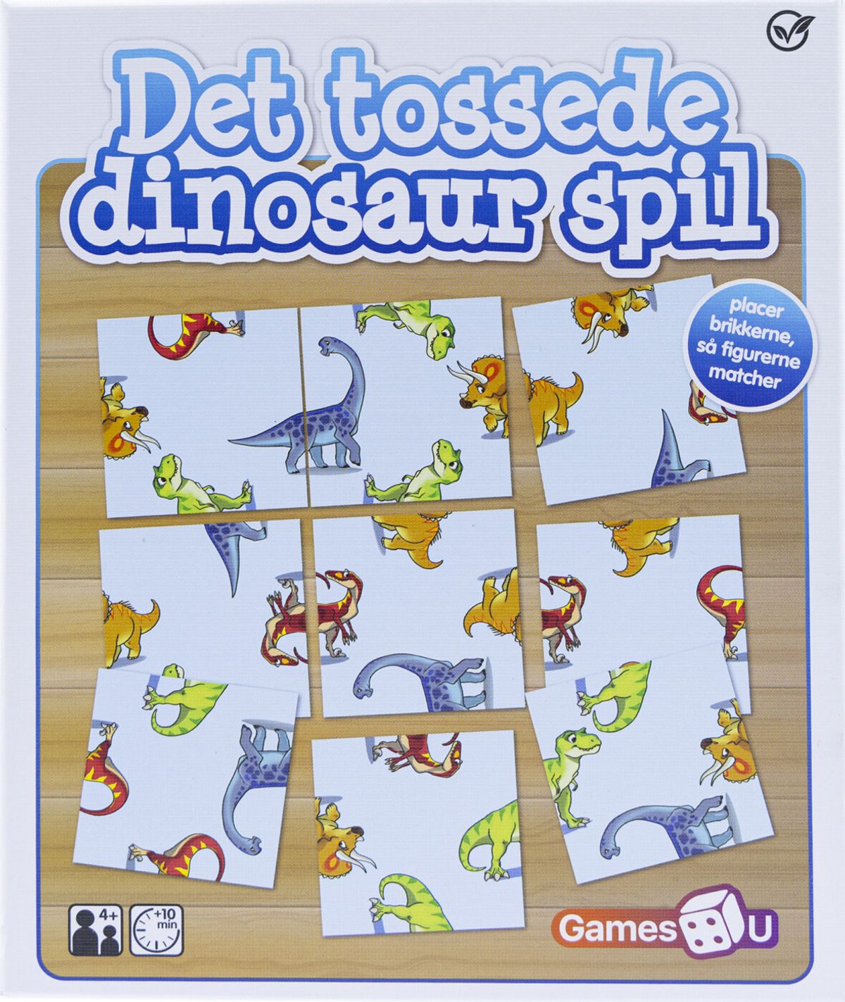 Dinosaur Spil - Det Tossede Dinosaur Spil