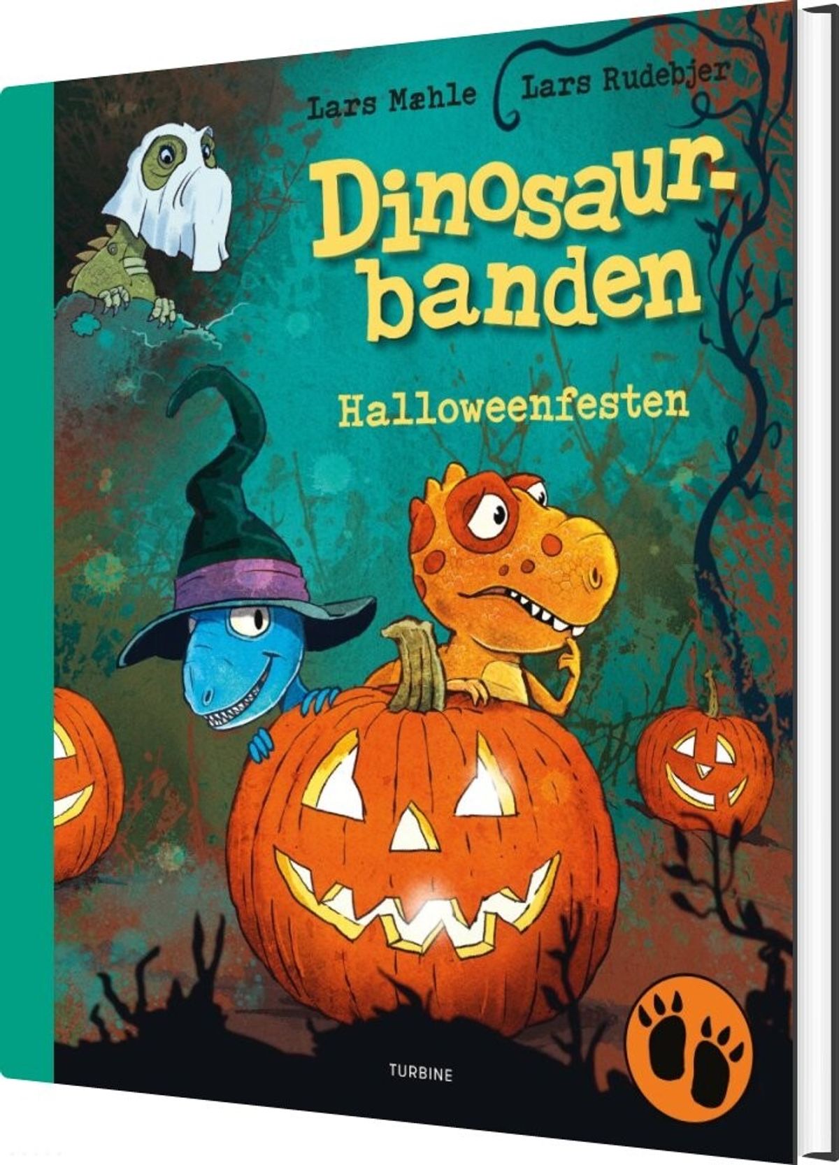 Dinosaurbanden - Halloweenfesten - Lars Mæhle - Bog