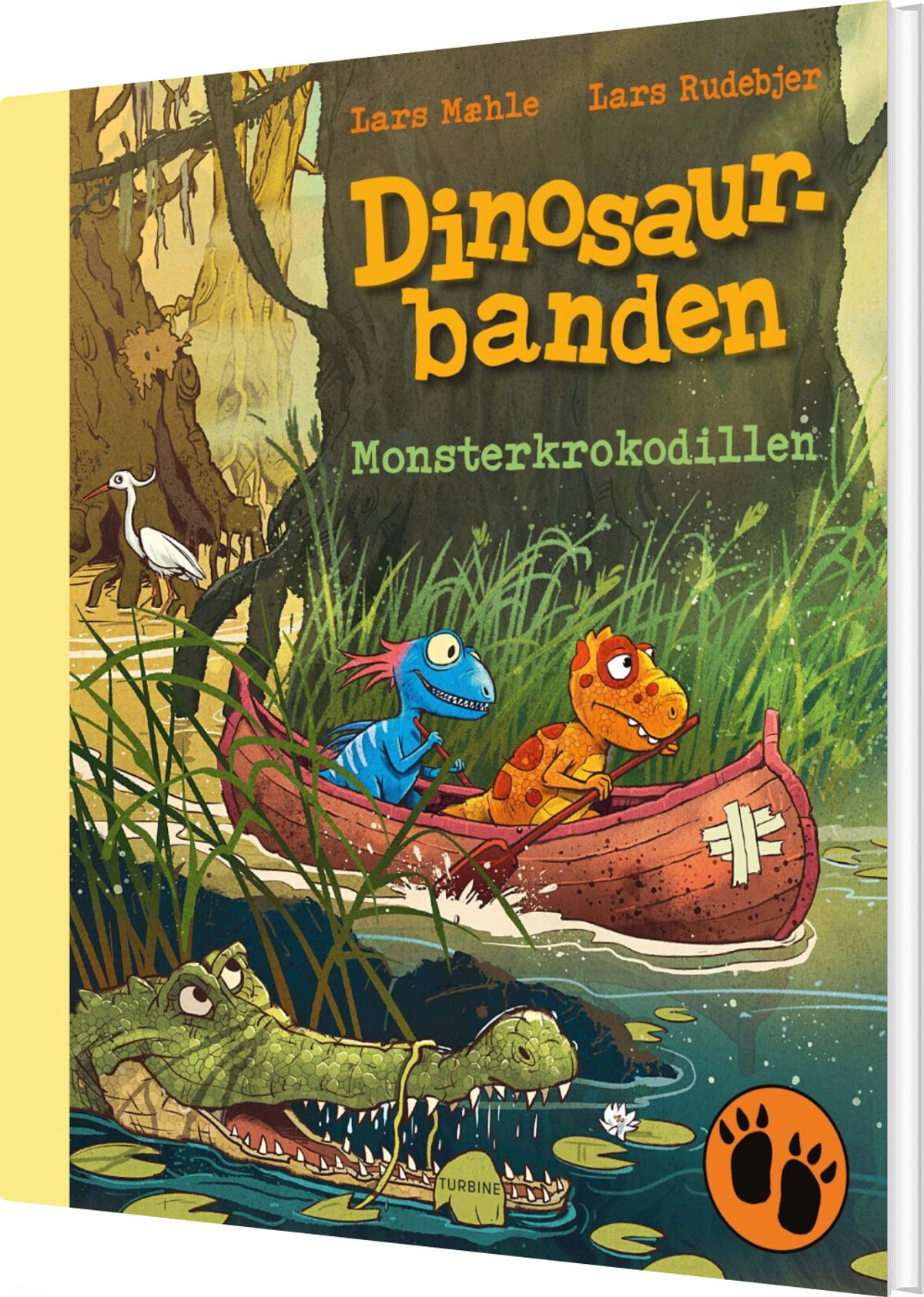 Dinosaurbanden - Monsterkrokodillen - Lars Mæhle - Bog