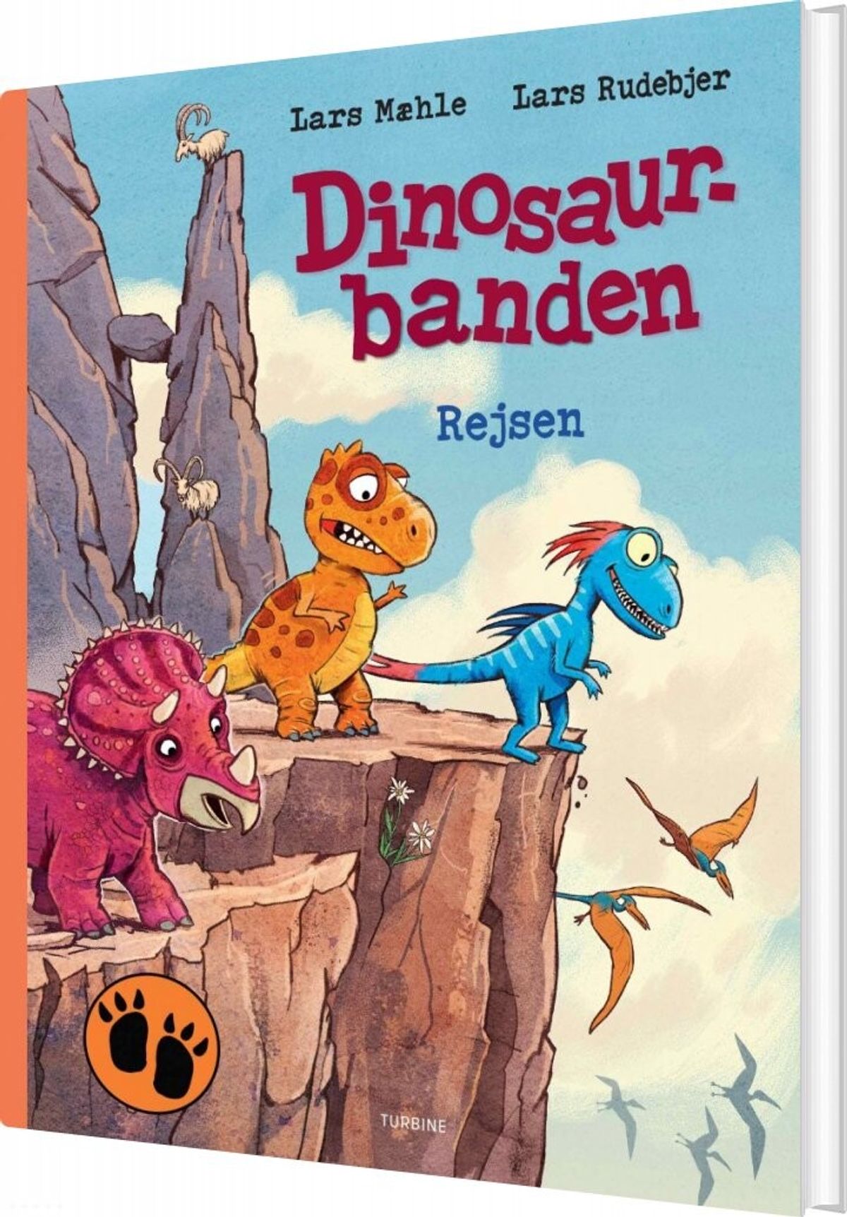 Dinosaurbanden - Rejsen - Lars Mæhle - Bog