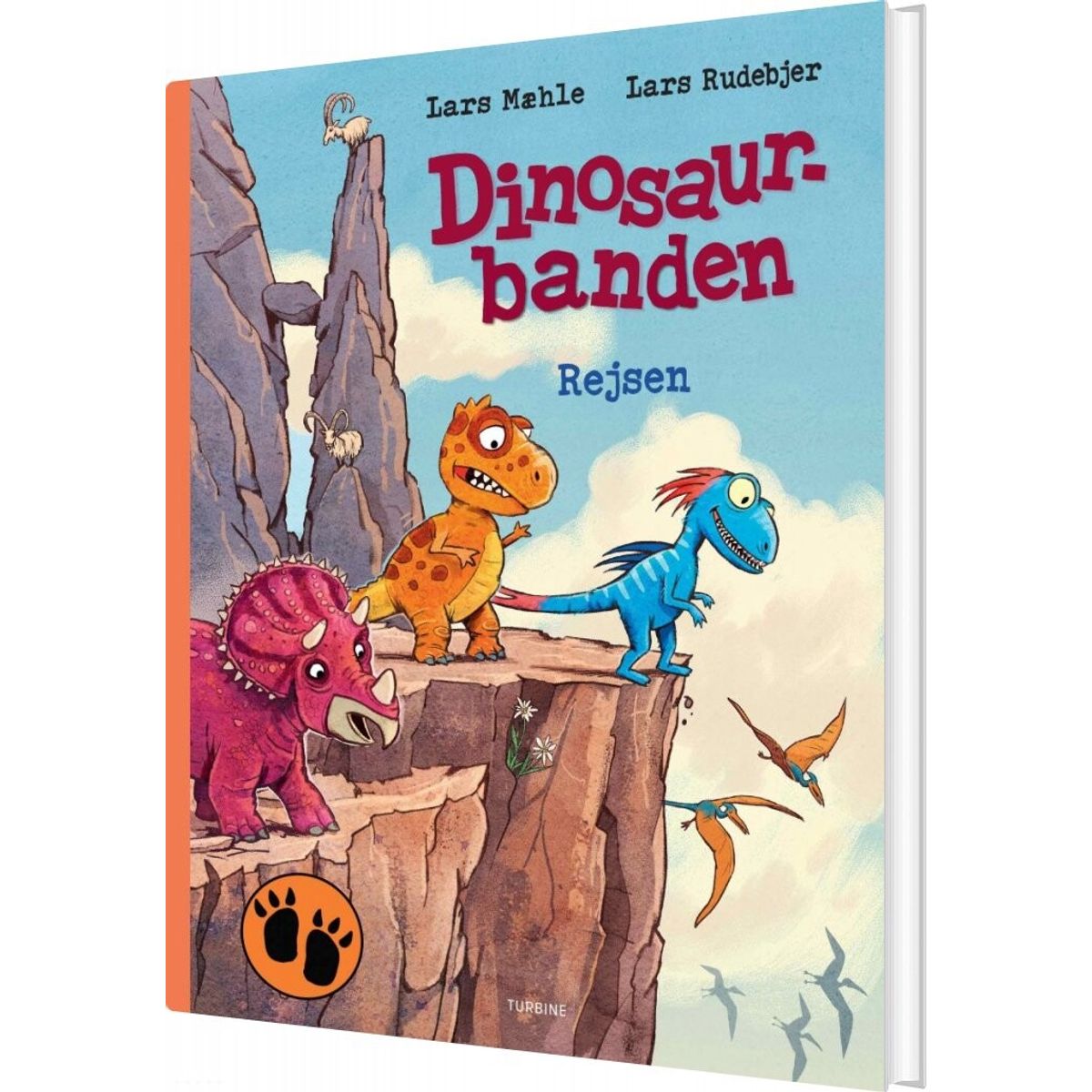 Dinosaurbanden - Rejsen - Lars Mæhle - Bog