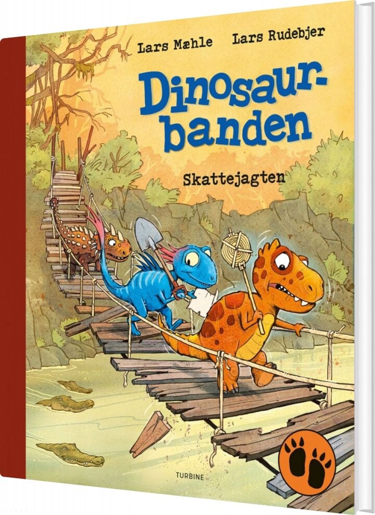 Dinosaurbanden - Skattejagten - Lars Mæhle - Bog