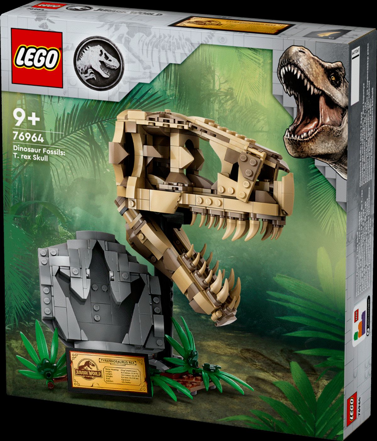 Dinosaurfossiler:T.Rex kranium 76964 LEGO ® Jurassic World