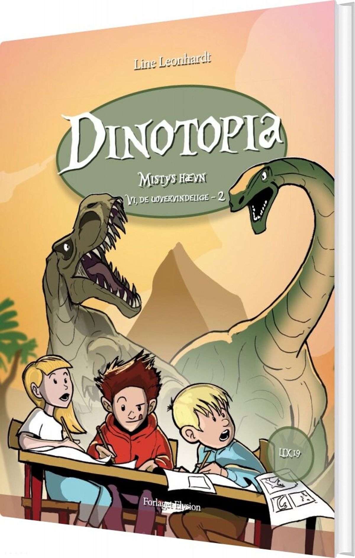 Dinotopia - Mistys Hævn - Line Leonhardt - Bog