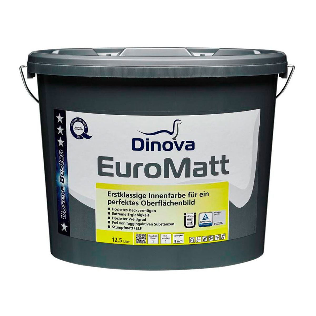 Dinova EuroMatt vægmaling-2.5 liter