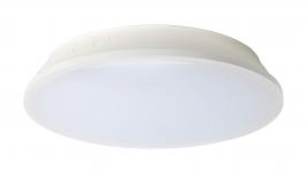 DIOLUM PLF Pro LED 15w/4000K (1450 lumen) IP44, Ø300mm m/HF Sensor - Plafond