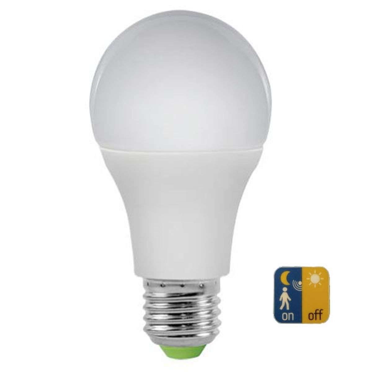 Diolux 9W LED E27 Med Natsensor