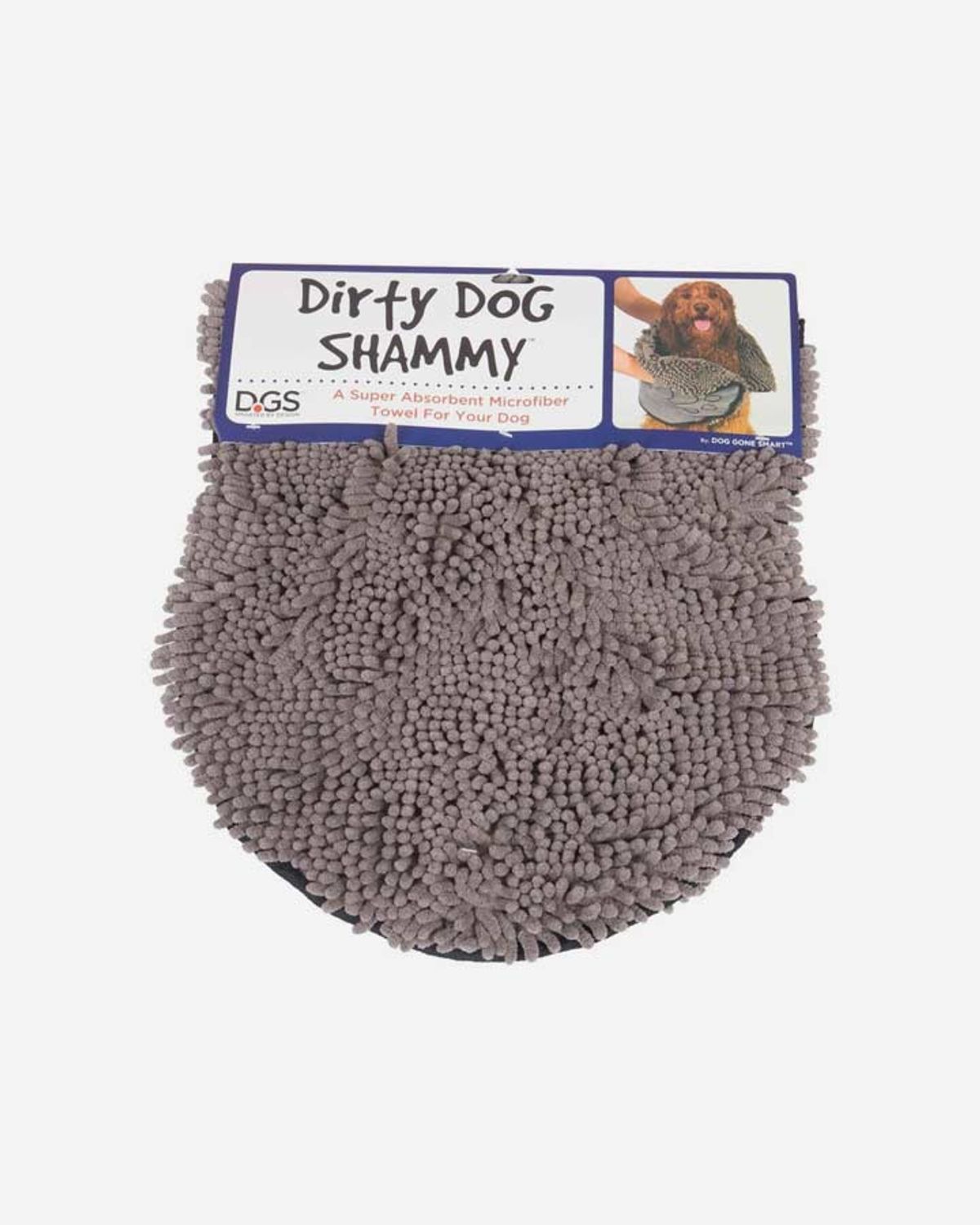 Dirty Dog Shammy Towel - Grå