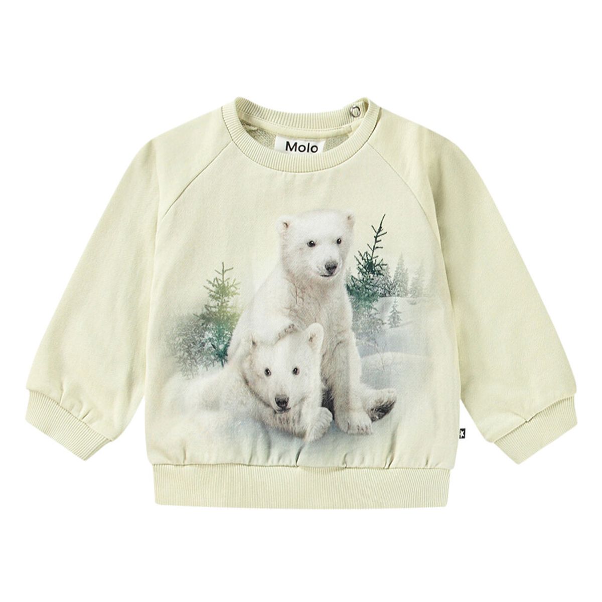 Disc Sweatshirt - Snowy Bear Cubs - 86