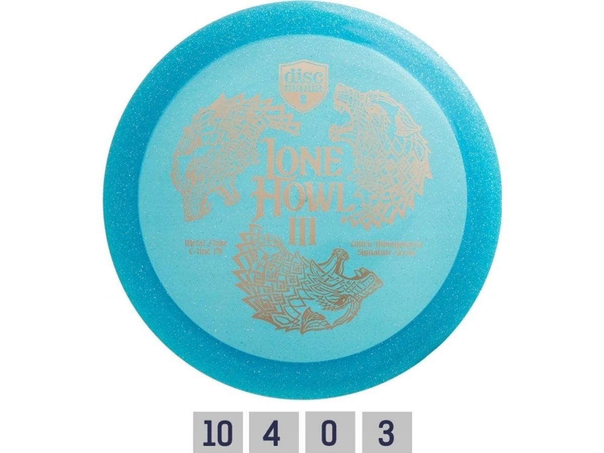 Discgolf Discmania Distance Driver C-Line Pd Lone Howl 3 Blå 10/4/0/3