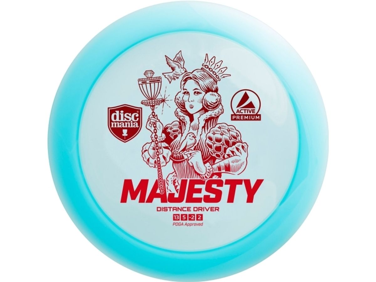 Discgolf Discmania Distance Driver Majesty Active Premium Blue13/5/-2/2/2