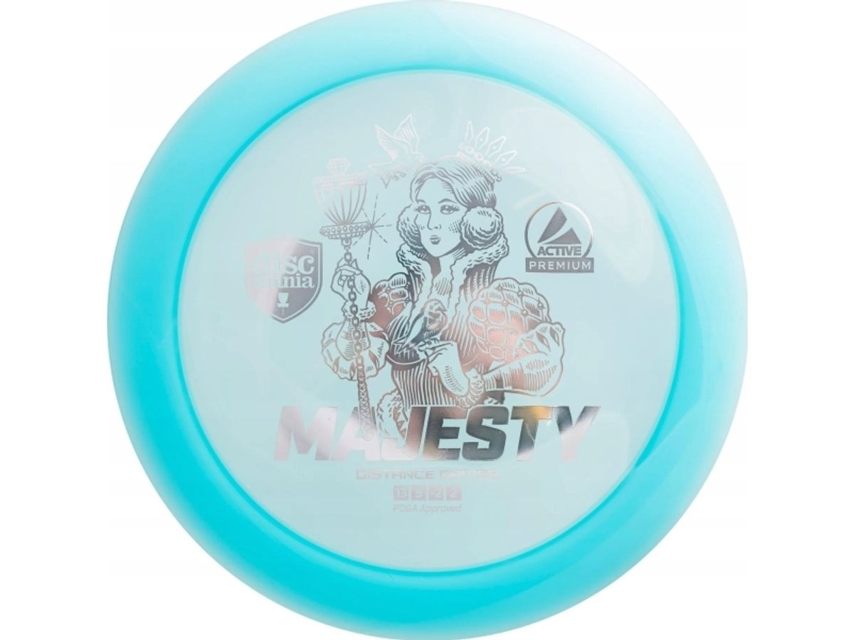 Discgolf Discmania Distance Driver Majesty Active Premium Yellow 13/5/-2/2