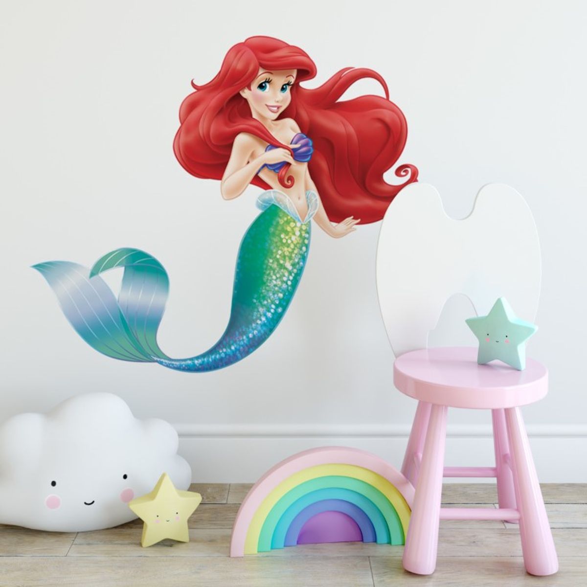 Disney ariel Den lille havfrue Gigant Wallstickers