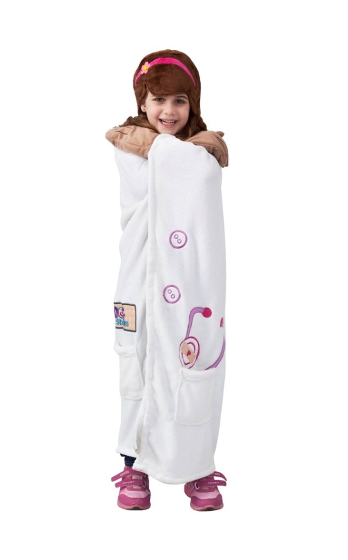 Disney Doktor Mcstuffins Luksus Poncho Med Hætte