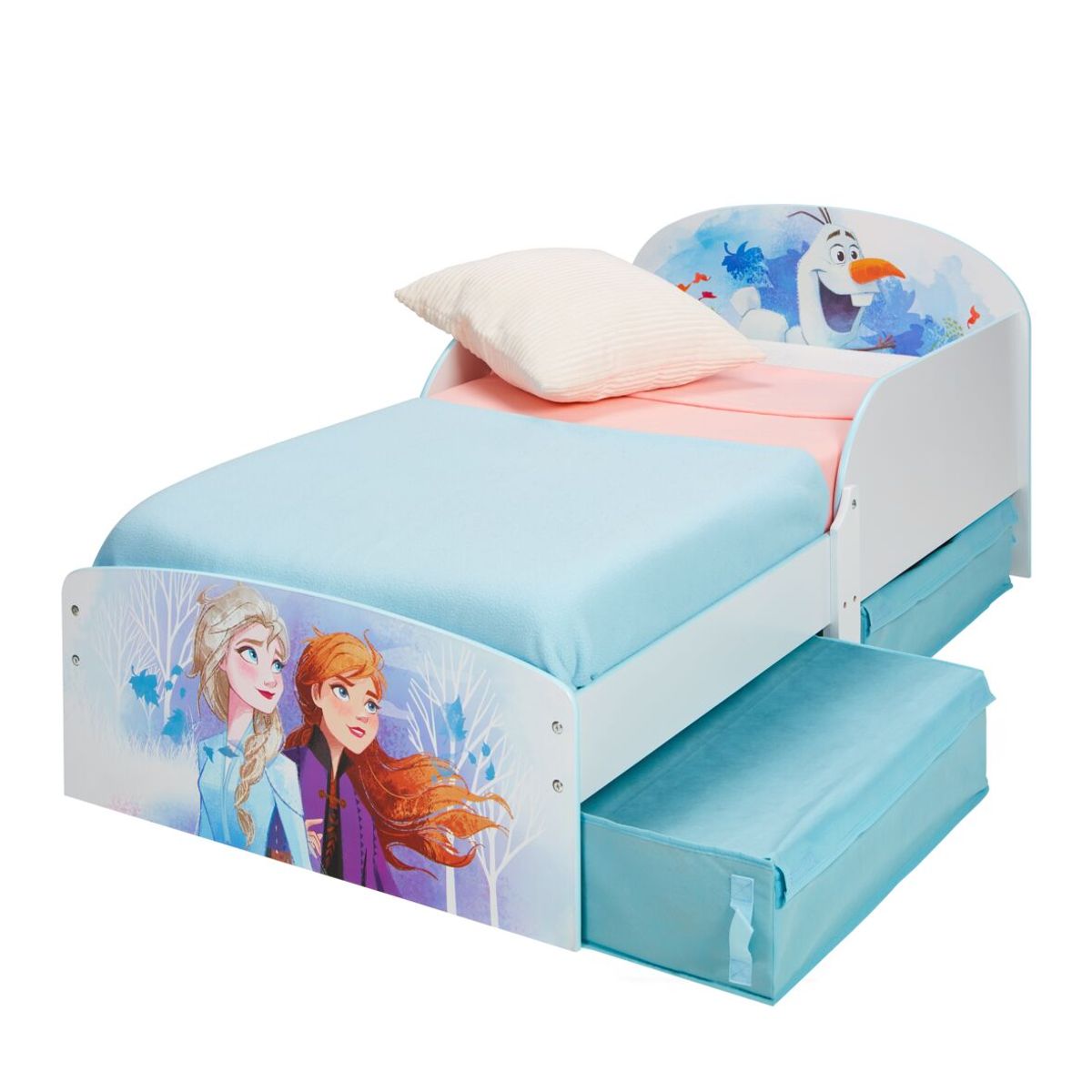 Disney Frost 2 Junior Træ seng m/opbevaring (140cm)