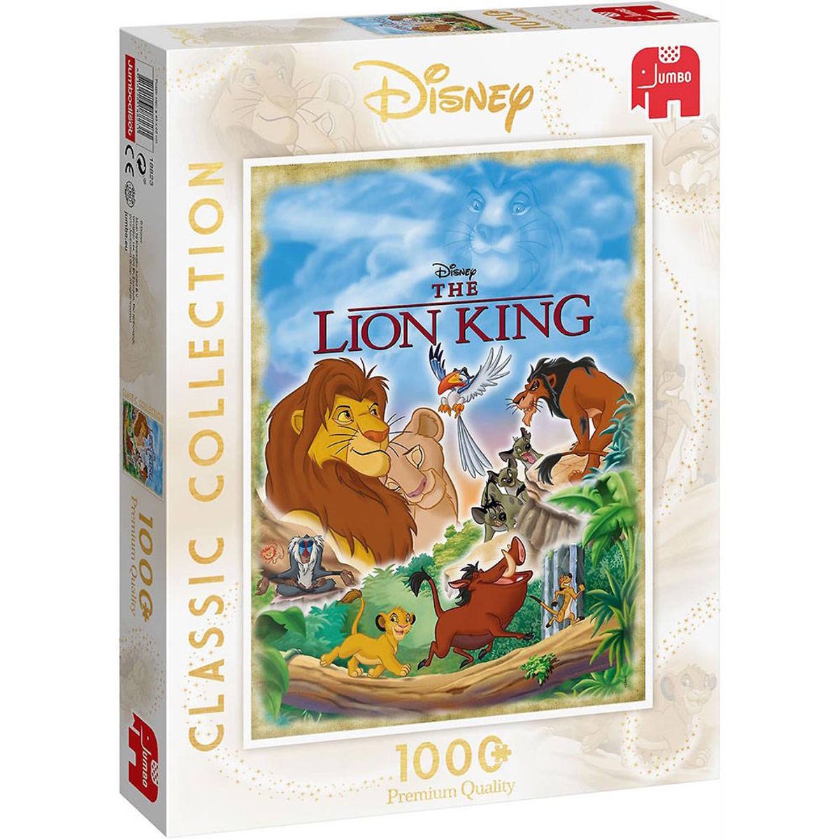 Disney: Løvernes Konge - 1000 Brikker