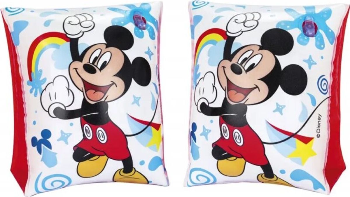 Disney - Mickey Mouse Badevinger - Bestway - 3-6 år