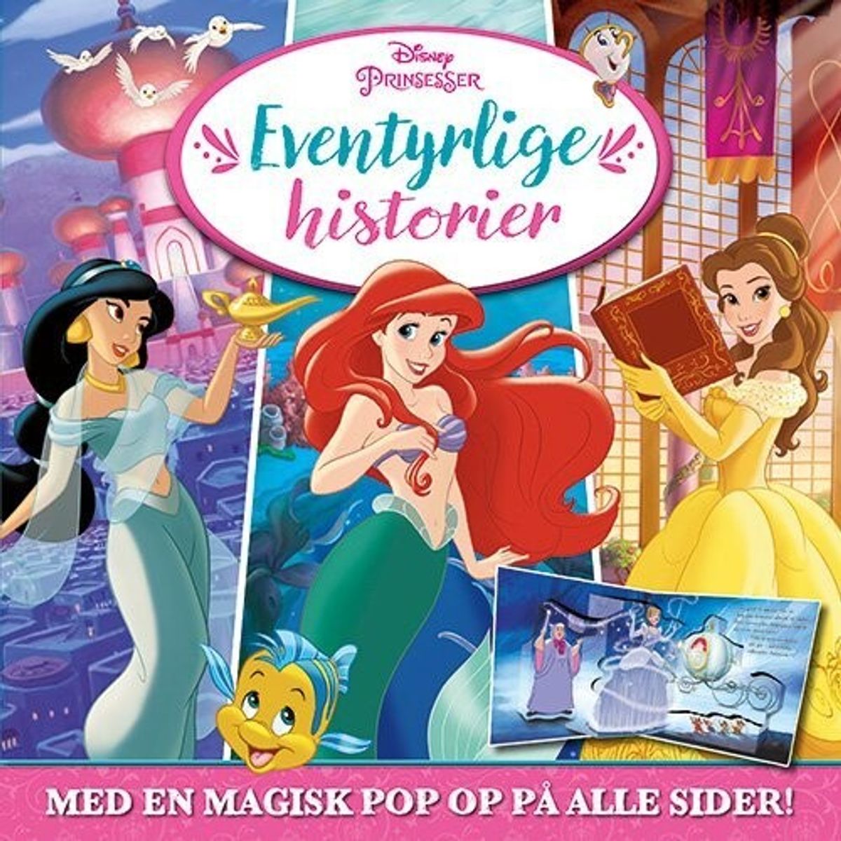 Disney Pop Op - Prinsesser - Eventyrlige Historier - Diverse - Bog