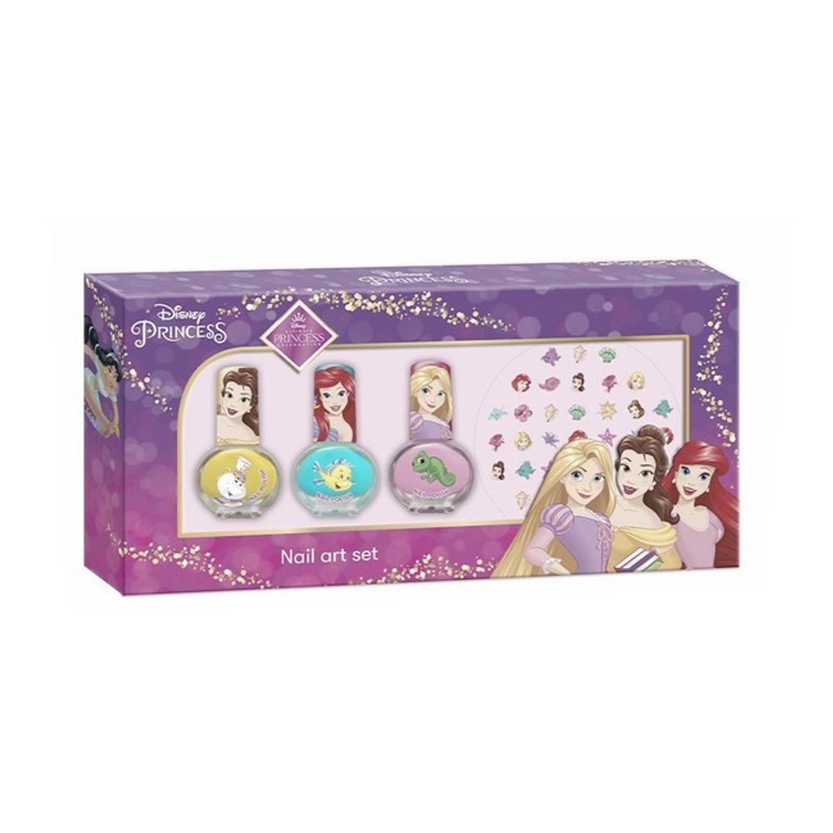 Disney - Princess Nail Art Polish & Stickers