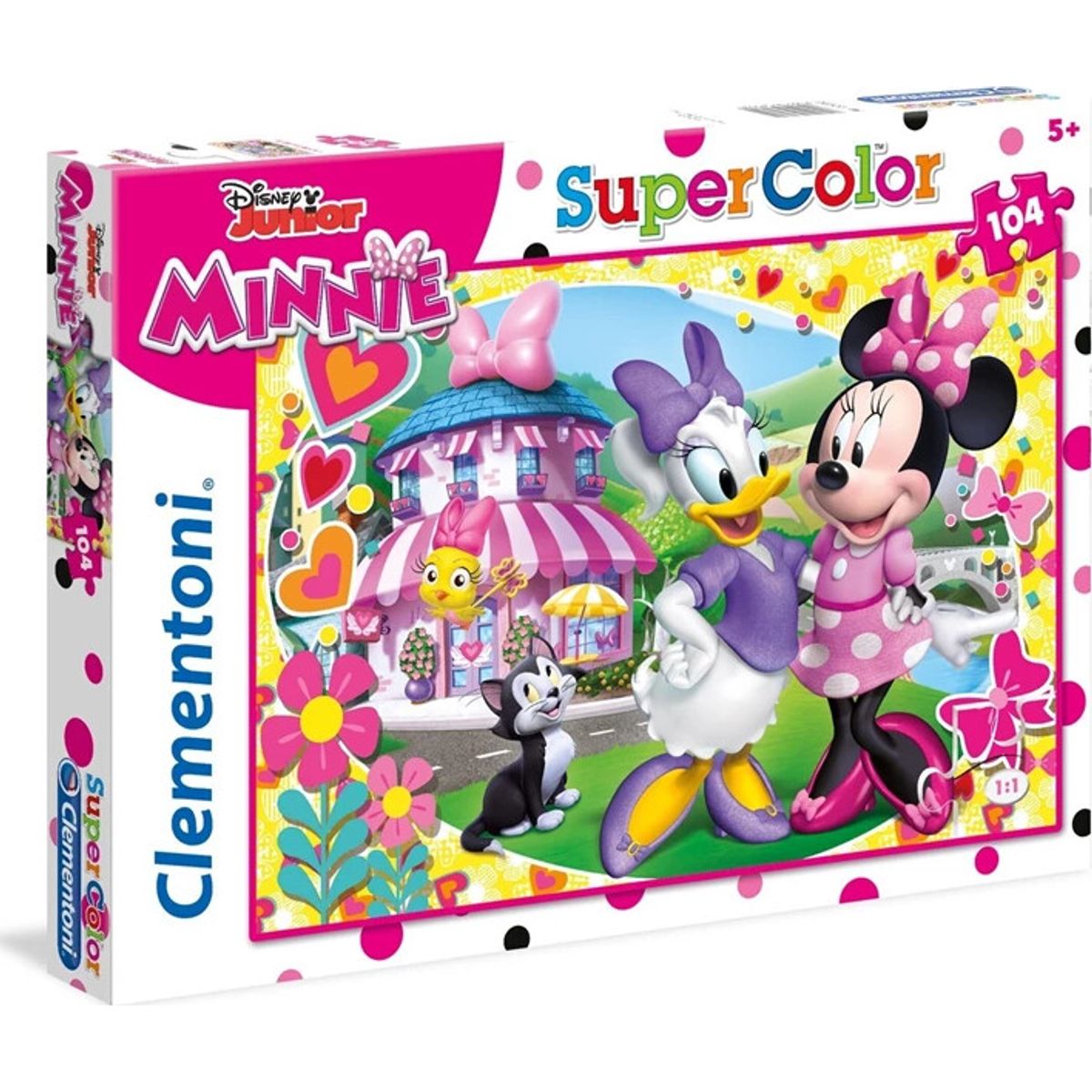 Disney Puslespil - Minnie Happy Helpers - 104 Brikker - Clementoni