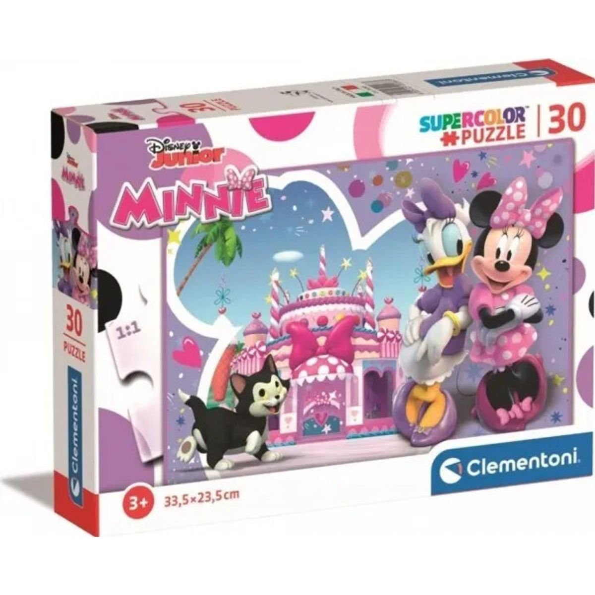 Disney Puslespil - Minnie Mouse - 30 Brikker - Clementoni