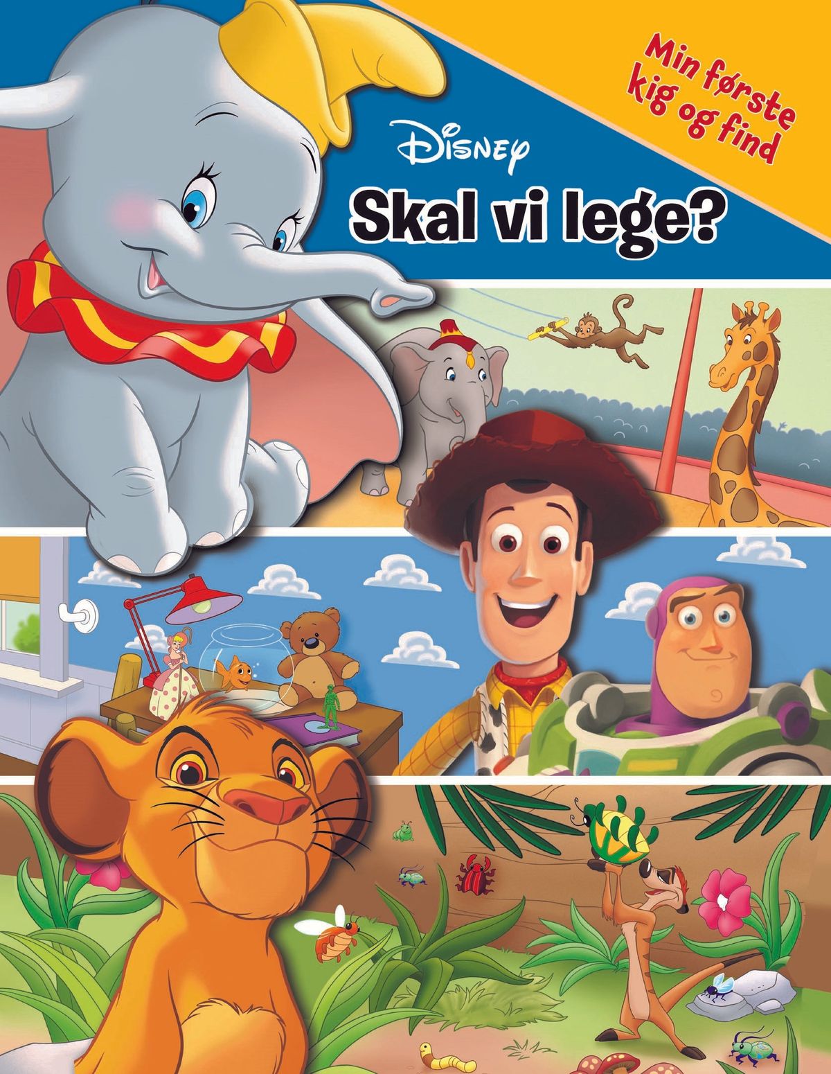 Disney - Skal vi lege? Min første kig og find