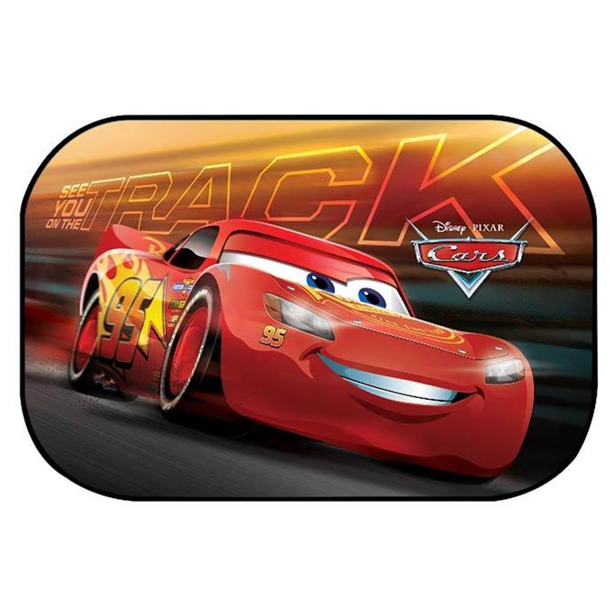 Disney solbeskytter Cars 3 - 1 stk. - 60x40 cm