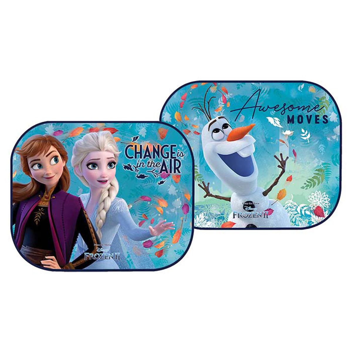 Disney solbeskytter Frozen 2 stk. 44x35 cm