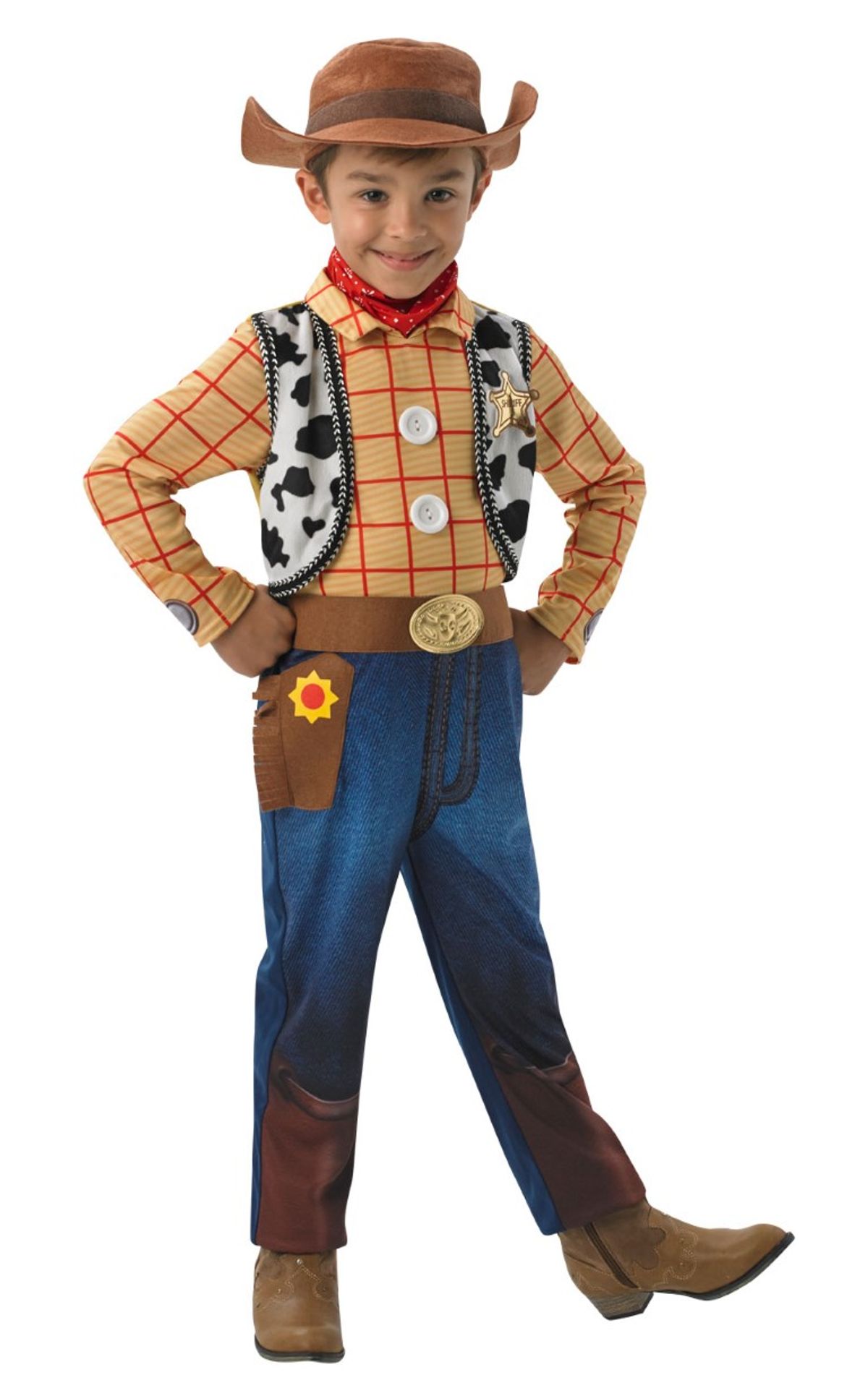 Disney Toy Story Woody Deluxe Kostume (Str. 104/S)