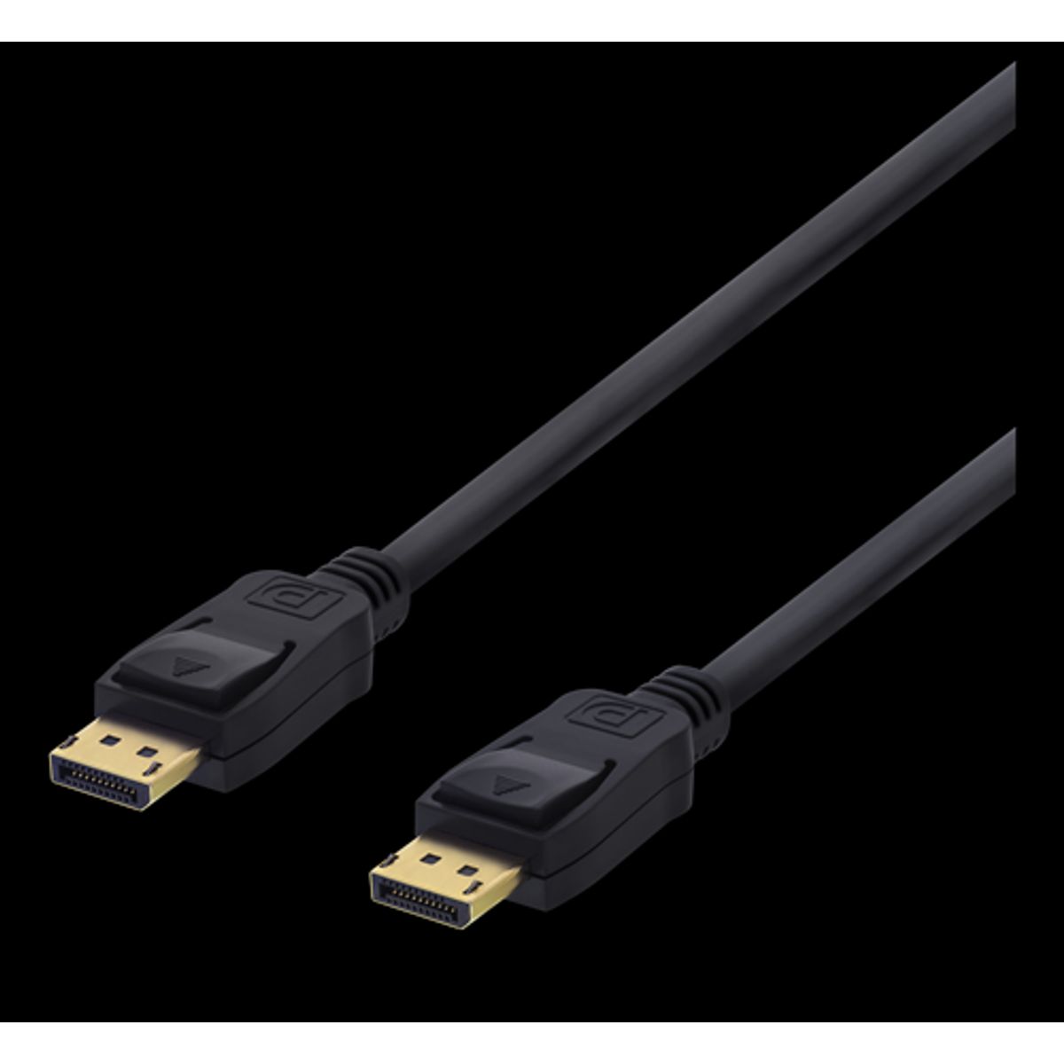 Displayport kabel - 4K HD - Certificeret - 0.5m - Livstidsgaranti