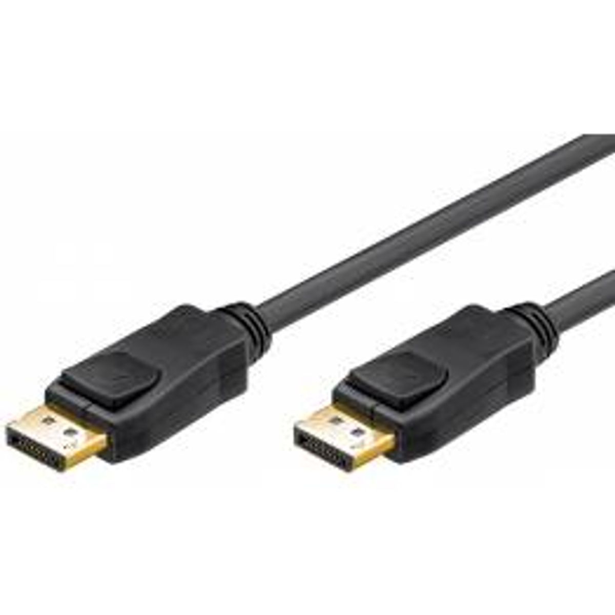 DisplayPort til DisplayPort kabel 1-2 meter, Længde 1 meter