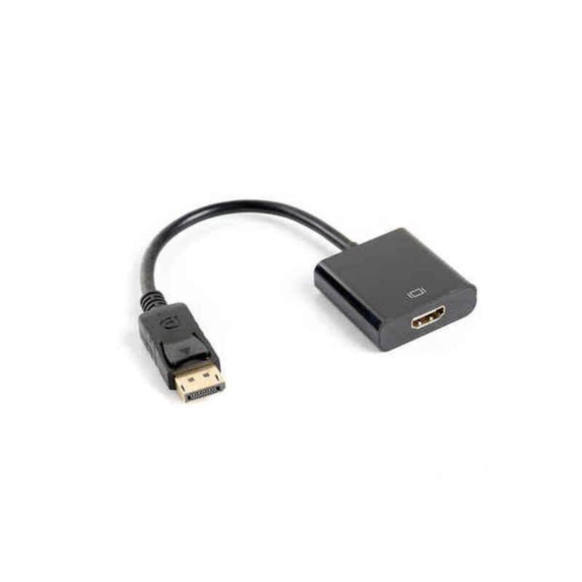 DisplayPort til HDMI-adapter Lanberg AD-0009-BK Sort